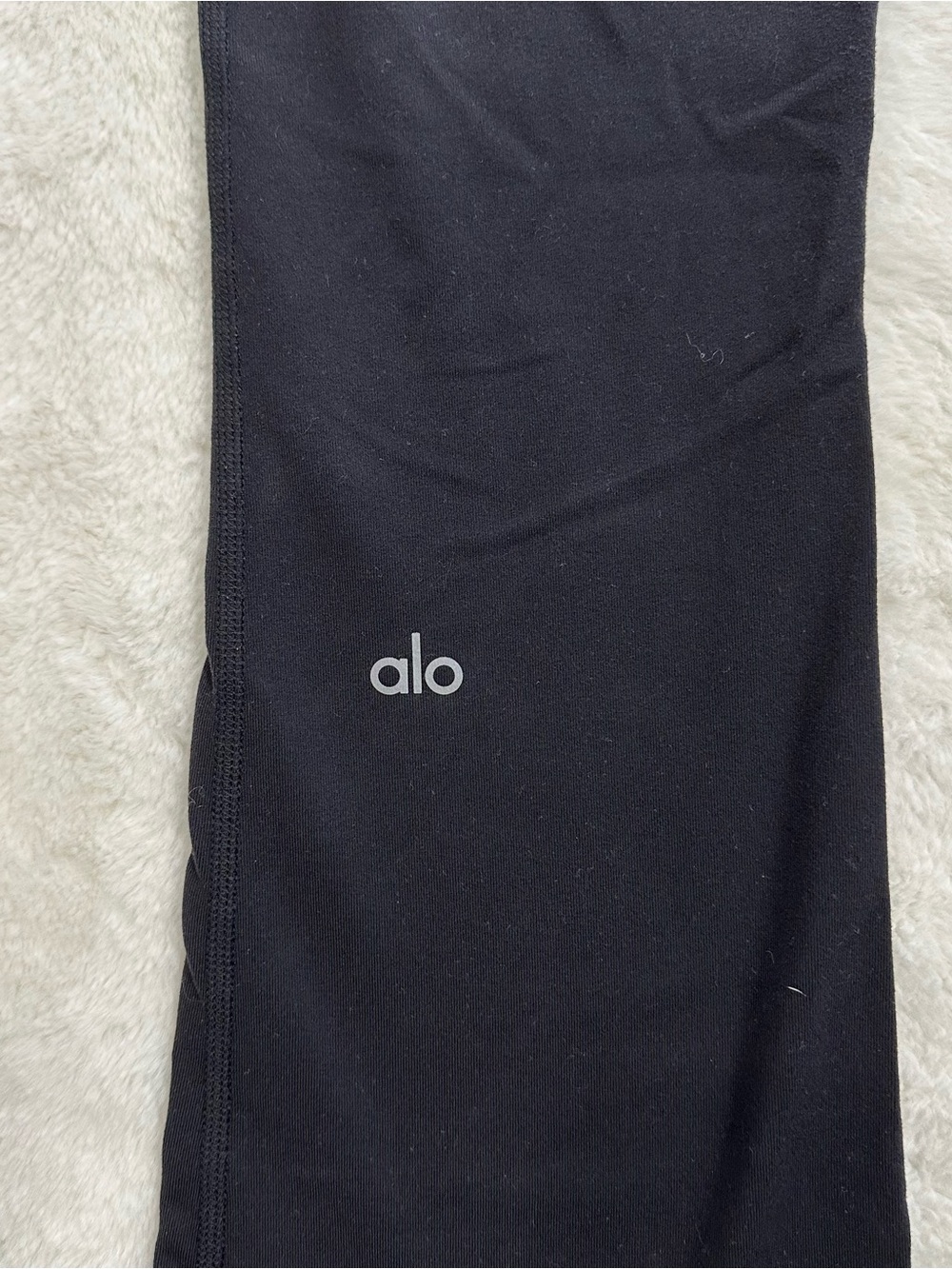 Alo Yoga Airbrush High-Waist Bootcut Leggings - Black - Size S - Picture 4 of 9